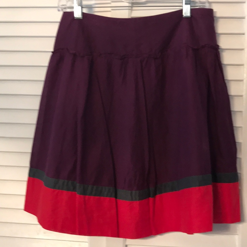 The Limited  skirt with Brilliant Colors.